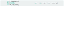 Tablet Screenshot of masamunedigital.com